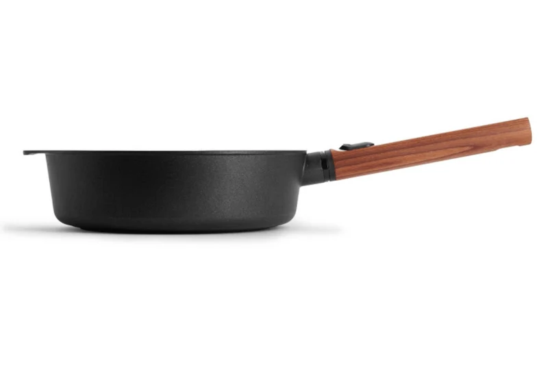 Sauteuse Woll Diamond QXR Eco Logic en fonte d'aluminium manche amovible bois