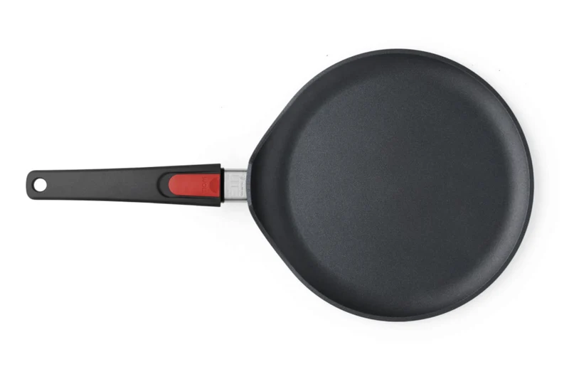 Crêpière Woll Diamond Lite en fonte d'aluminium manche amovible polymère 26cm