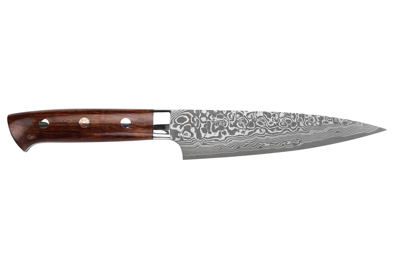 Couteau universel japonais Takeshi Saji R2 Damas Mosaïque 15cm