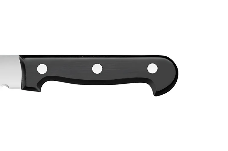 Couteau à génoise lame dentelée Bargoin - 38cm 4 rivets