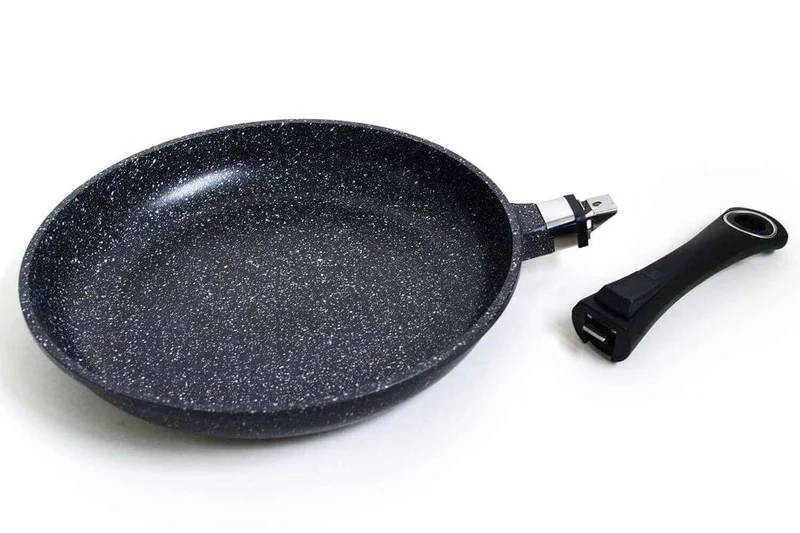 Poêle en fonte Pradel Excellence Premium 28cm façon pierre tous feux/ induction