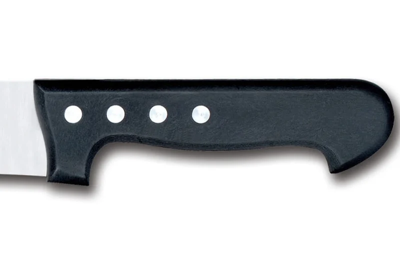 Couteau de boucher lame alvéolée 23cm Classic 4 rivets Bargoin