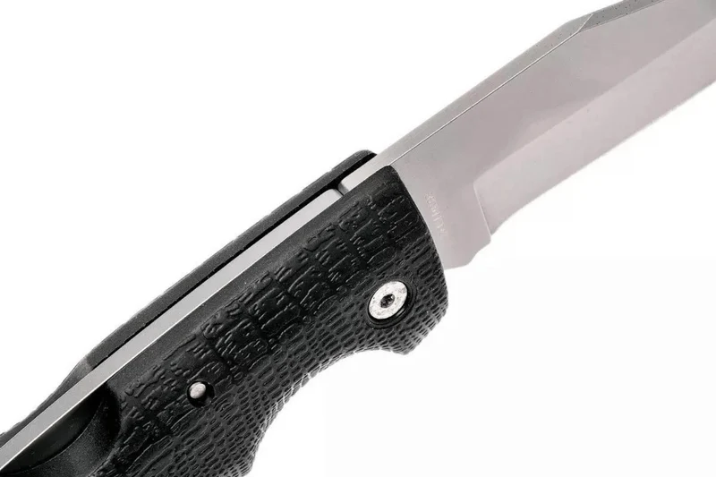 Couteau pliant Gerber Gator GE003660 manche en nylon/fibres de verre noir 12cm motif alligator + Étui