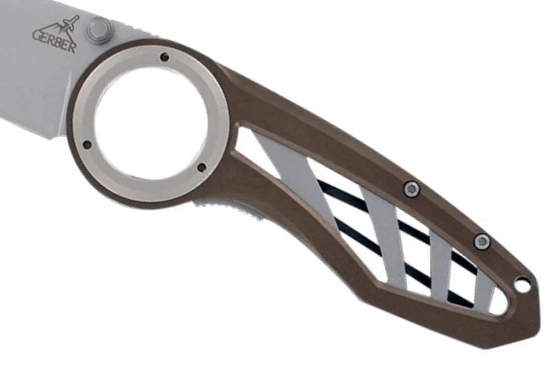 Couteau pliant Gerber Remix GE003640 manche squelette en aluminium anodisé 11,3cm