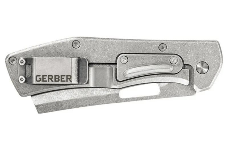 Couteau pliant Gerber Flatiron Folding Cleaver GE003686 manche en G10/acier 12cm