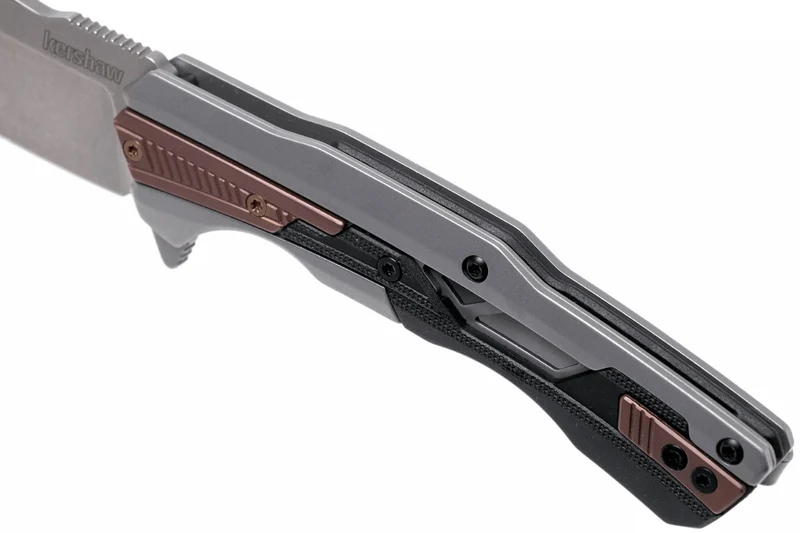Couteau pliant Kershaw End Game KS.2095 manche en nylon/fibre de verre et acier inox 10,8cm