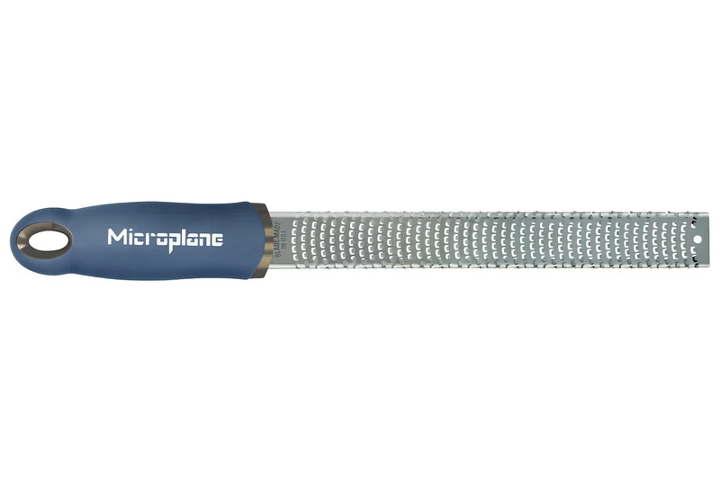 Râpe-zesteur Microplane Premium Classic Bleu Denim - 20,3cm