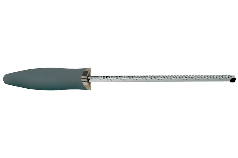 Râpe-zesteur Microplane Premium Classic Gris Orage - 20,3cm