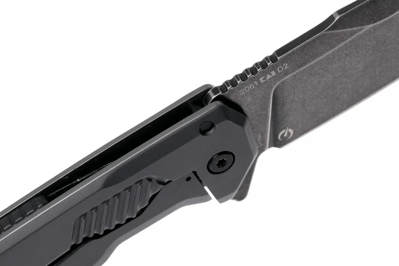 Couteau pliant Kershaw Cannonball KS.2061 blackwash manche en acier gris 11,4cm