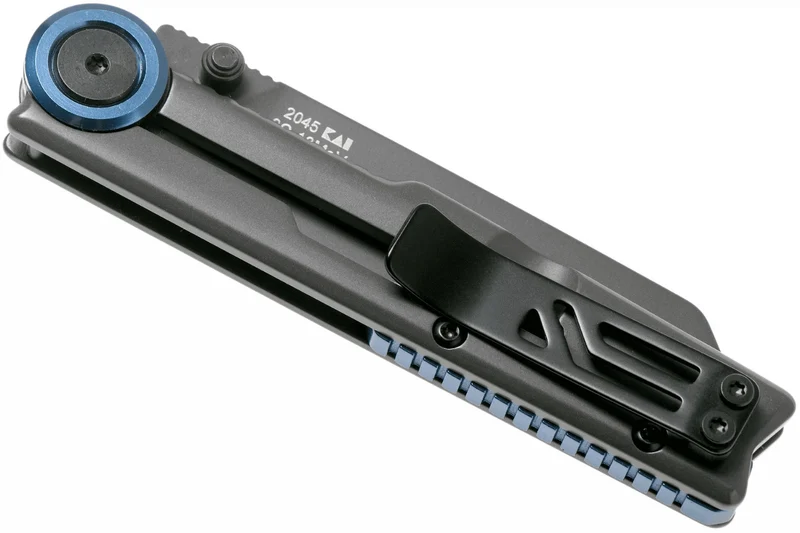 Couteau pliant Kershaw Decibel KS.2045 manche squelette en acier inox gris 9,6cm