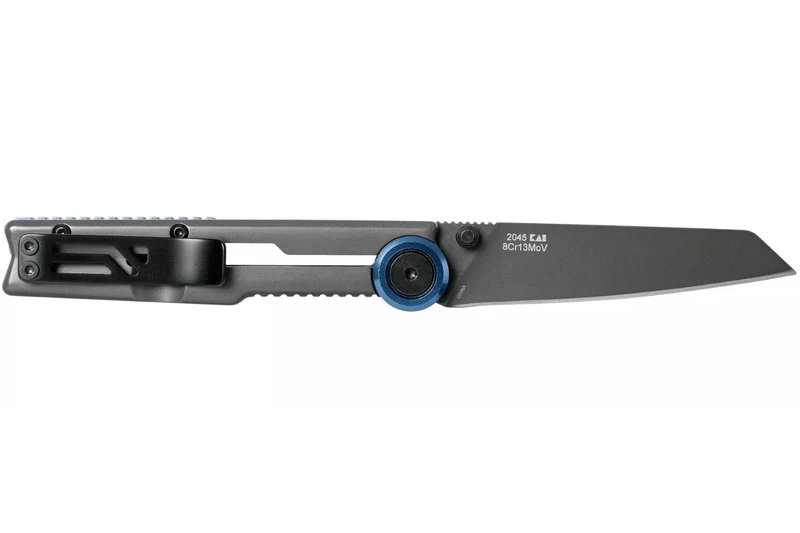 Couteau pliant Kershaw Decibel KS.2045 manche squelette en acier inox gris 9,6cm