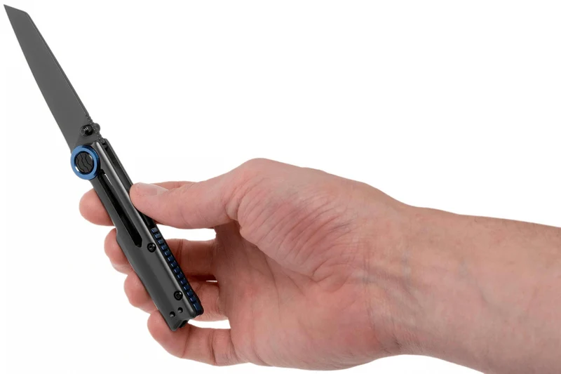 Couteau pliant Kershaw Decibel KS.2045 manche squelette en acier inox gris 9,6cm