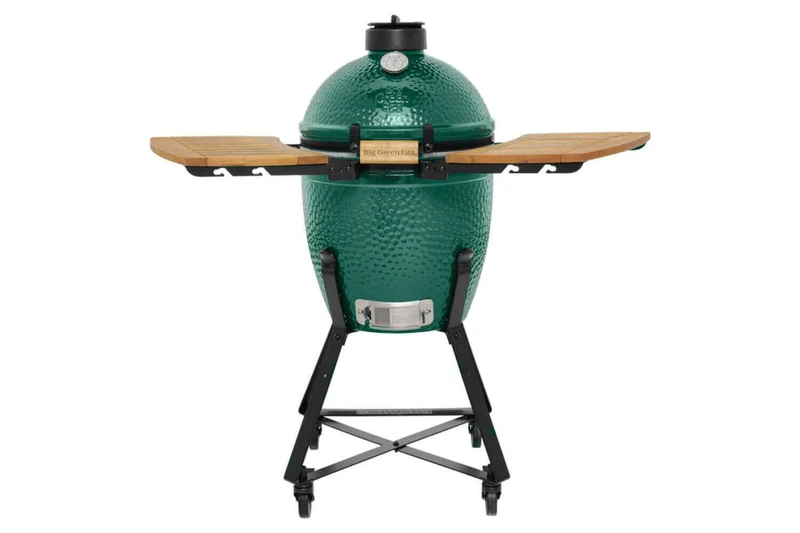 Tablettes latérales en bois d'acacia pour barbecue Big Green Egg Small