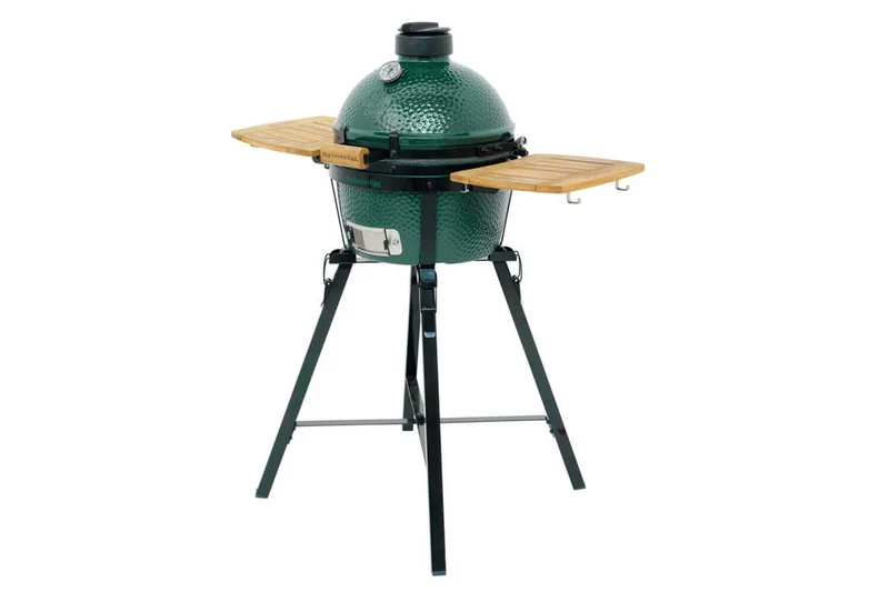 Tablettes latérales en bois d'acacia pour barbecue Big Green Egg MiniMax