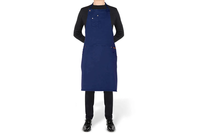 Tablier de cuisine homme DutchDeluxes en coton avec 5 poches
