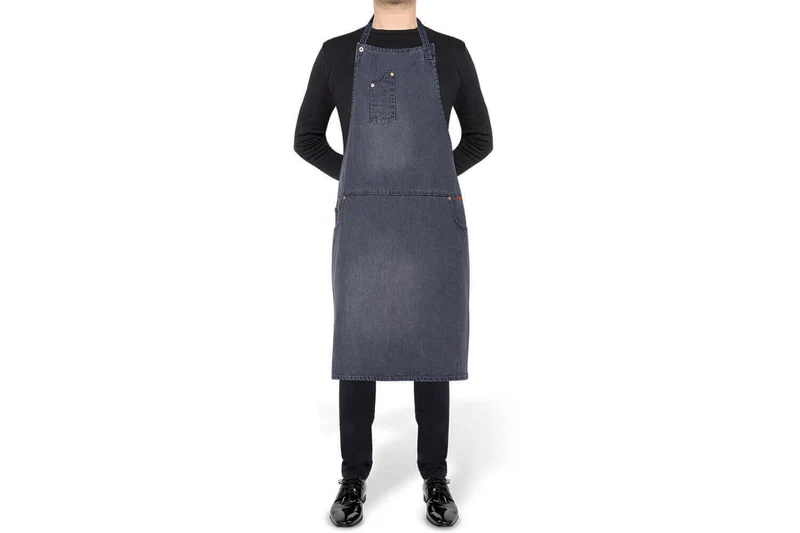 Tablier de cuisine homme DutchDeluxes en coton avec 5 poches