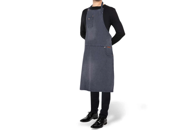 Tablier de cuisine homme DutchDeluxes en coton avec 5 poches