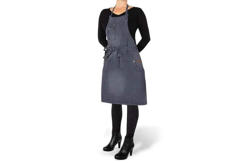 Tablier de cuisine femme DutchDeluxes en coton avec 5 poches