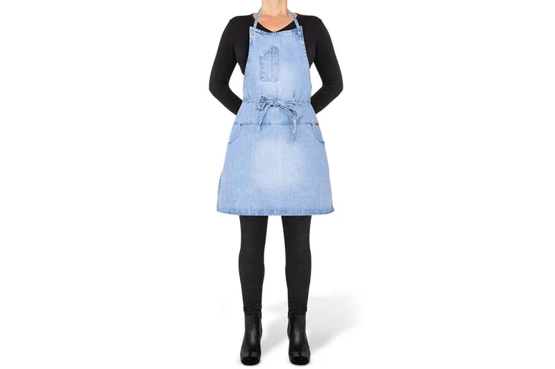 Tablier de cuisine femme DutchDeluxes en coton avec 5 poches