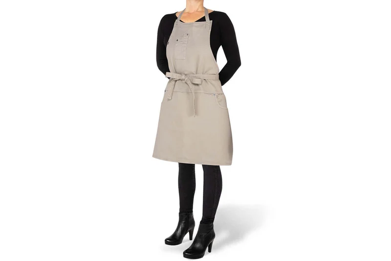 Tablier de cuisine femme DutchDeluxes en coton avec 5 poches