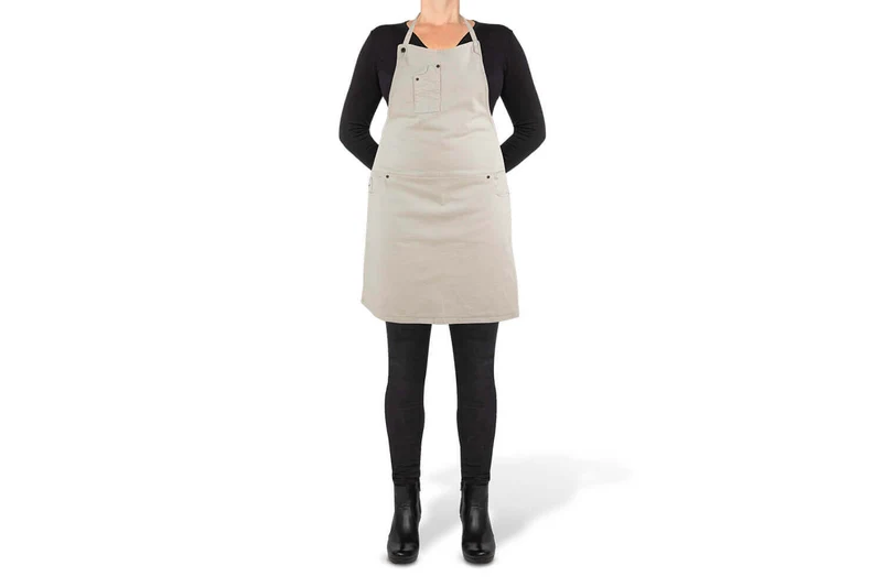 Tablier de cuisine femme DutchDeluxes en coton avec 5 poches