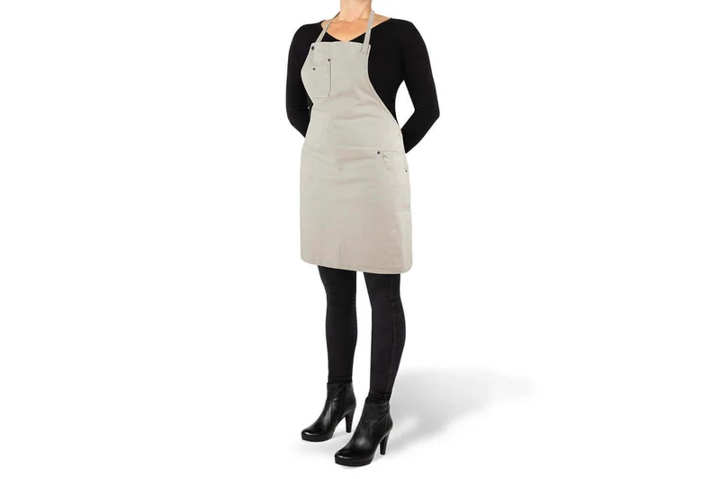 Tablier de cuisine femme DutchDeluxes en coton avec 5 poches