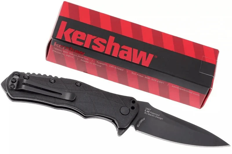 Couteau pliant Kershaw RJ Tactical 3.0 KS.1987 manche en nylon/fibre de verre 10,2cm