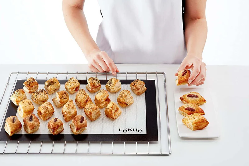 Tapis de cuisson Lékué en silicone et fibres de verre - 60x40cm