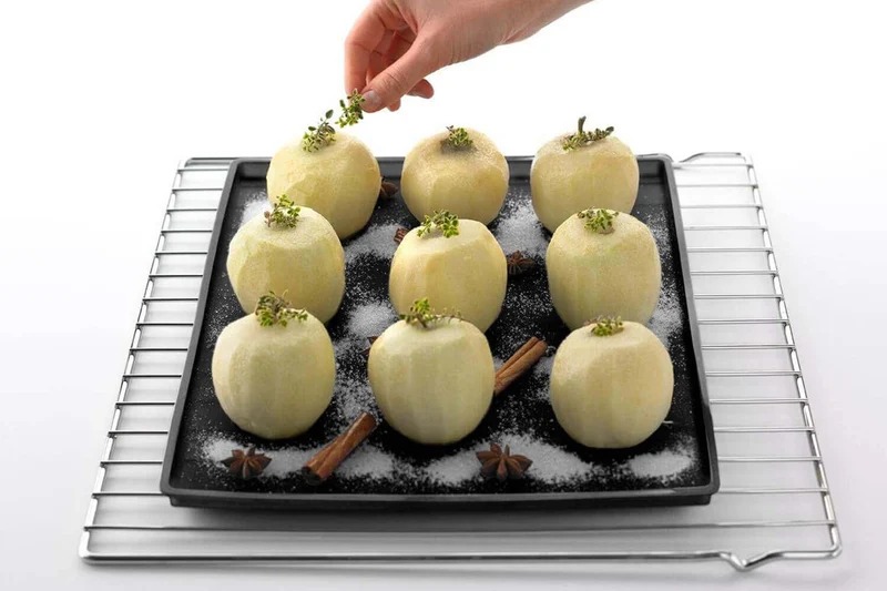 Tapis de cuisson Lékué 40x30cm en silicone Platinum à rebord