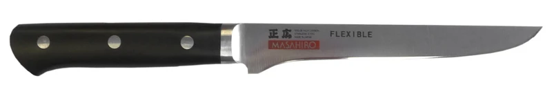 Couteau à desosser japonais Masahiro lame flexible 16cm acier MBS-26