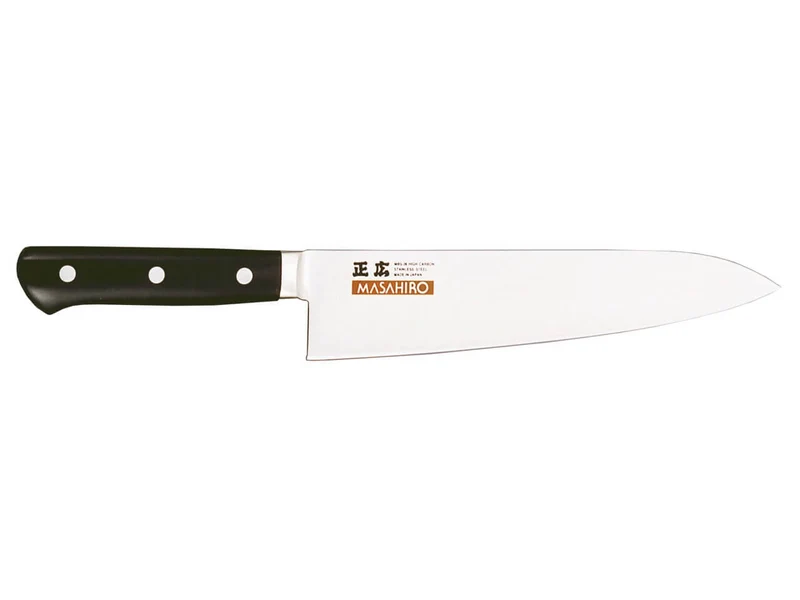 Couteau de chef japonais Masahiro lame 21cm acier MBS-26