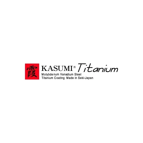 Couteau de chef Kasumi Titanium bleu lame 20cm
