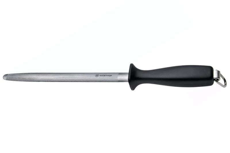 Fusil à aiguiser Wüsthof mèche ovale en acier 20cm grain standard