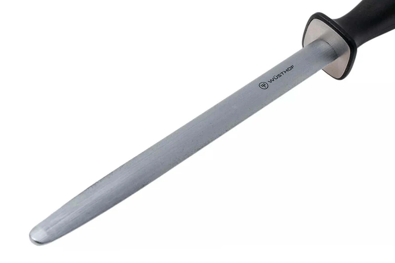 Fusil à aiguiser Wüsthof mèche ovale en acier 20cm grain standard
