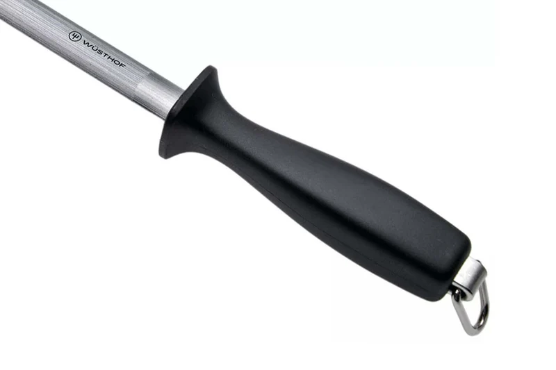 Fusil à aiguiser Wüsthof mèche ovale en acier 20cm grain standard