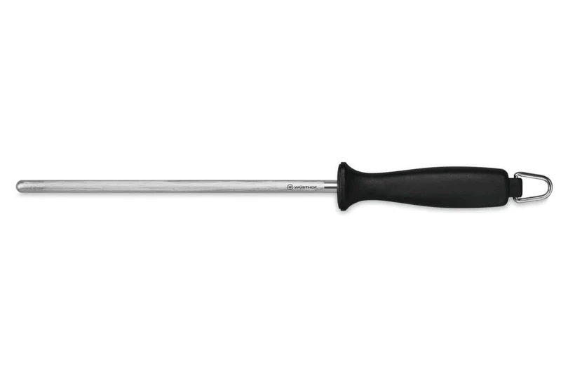 Fusil à aiguiser Wüsthof mèche ronde en acier 23cm grain standard