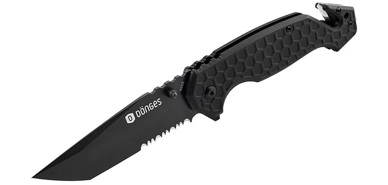 Couteau Tactique Noir Série Dönges Böker Plus