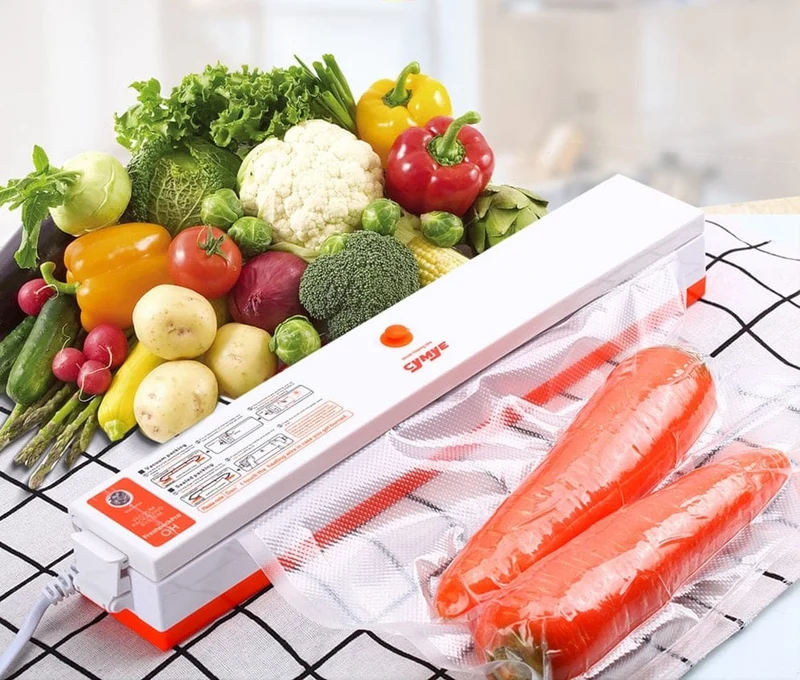 Machine sous vide de cuisine pour la conservation des aliments