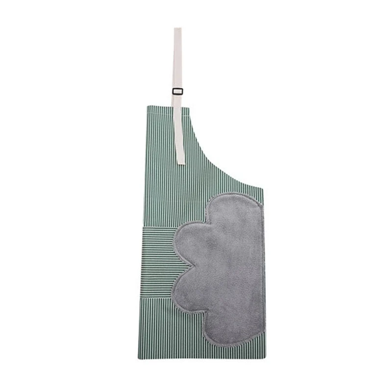 Tablier de cuisine imperméable et facile à nettoyer avec des surfaces essuie-mains