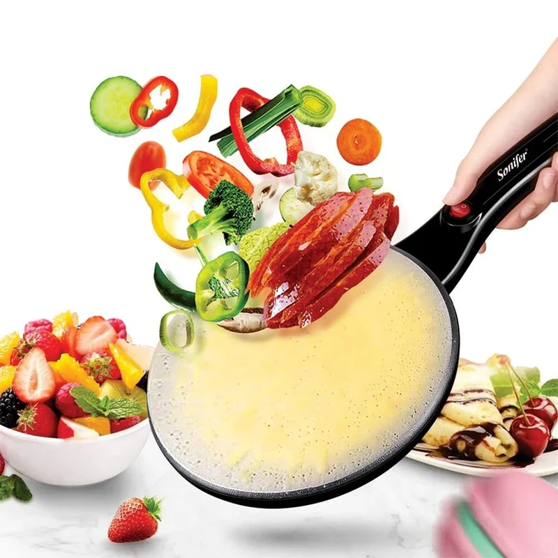 Crêpière électrique pour des crêpes parfaites