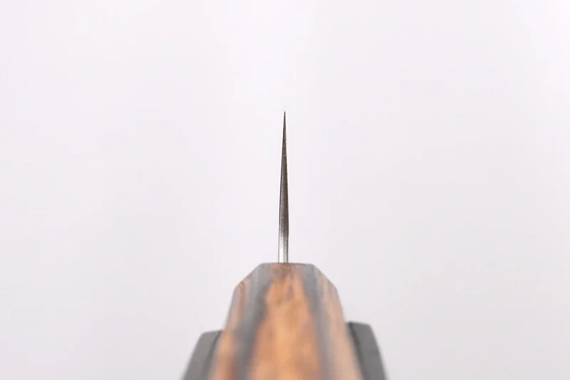 Couteau kiritsuke 21cm japonais artisanal Yuzo Enju Damas 440C
