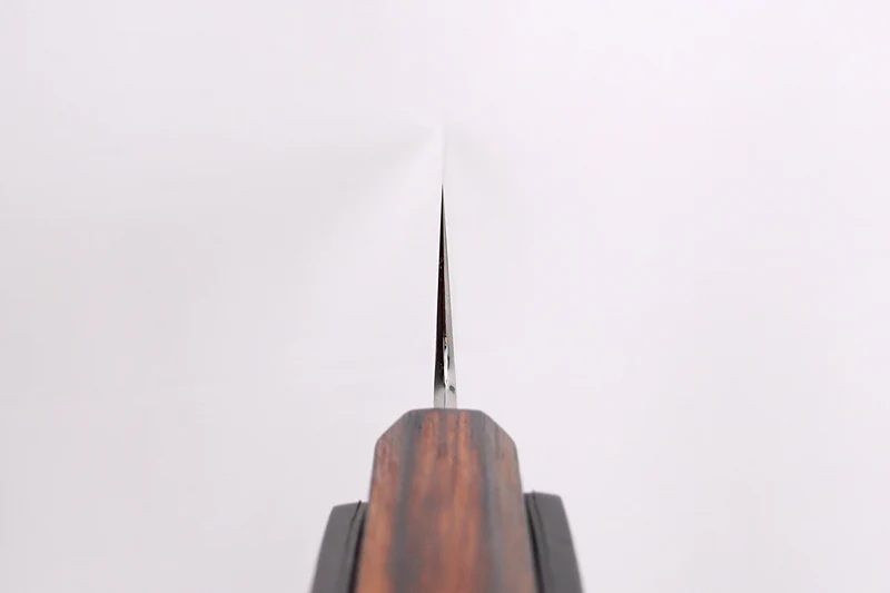 Couteau de chef 21cm japonais artisanal Hado Kirisame Shirogami