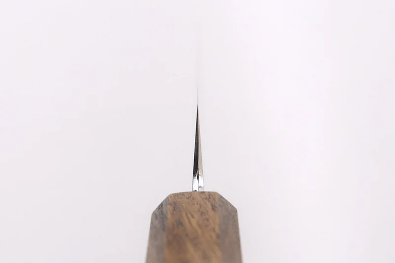 Couteau universel 15cm japonais artisanal Hado Sumi B1D manche en chêne