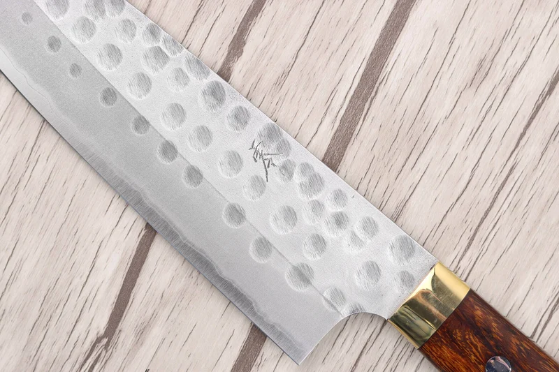 Couteau santoku 16,5cm japonais artisanal Masakage Zero