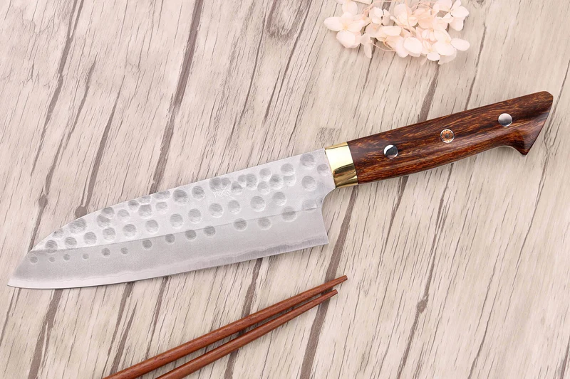 Couteau santoku 16,5cm japonais artisanal Masakage Zero