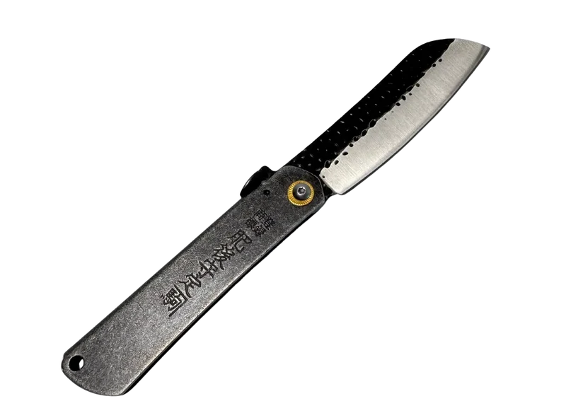 Couteau Higonokami Lame Santoku Martelé