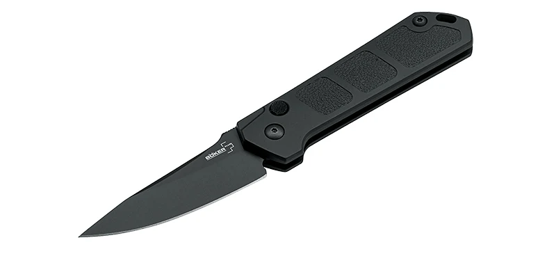 Couteau Automatique Kihon Auto All Black Böker Plus