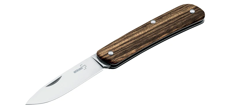 Couteau Pliant Tech tool zebrawood Böker Plus