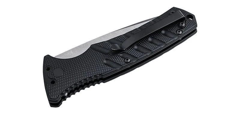 Couteau Automatique Damas Strike Boker Plus
