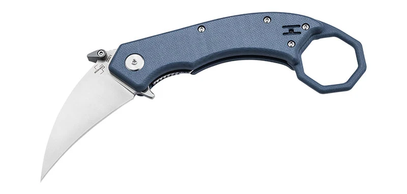 Couteau Karambit Bleu HEL Böker Plus